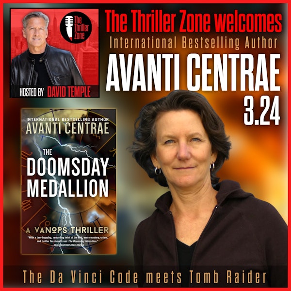Avanti Centrae, Bestselling Author of The Doomsday Medallion Image