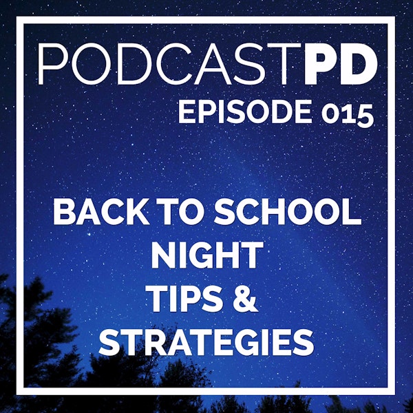 Back to School Night Tips and Strategies - PPD015 Image
