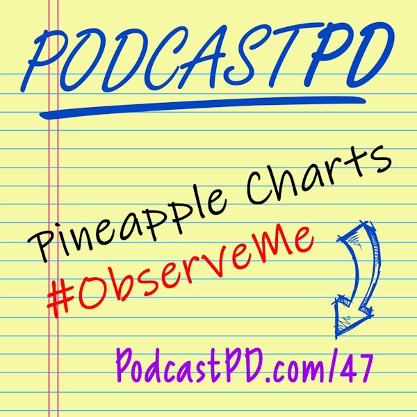 Pineapple Charts and #ObserveMe - PPD047 Image