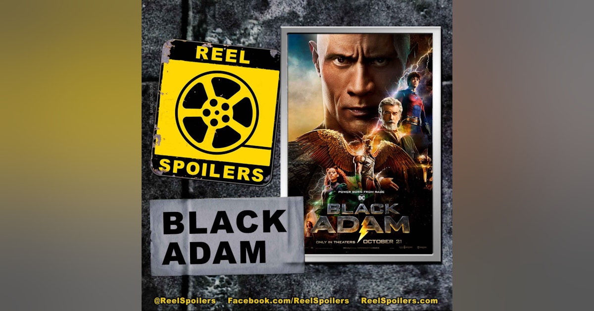 BLACK ADAM Starring Dwayne "The Rock" Johnson, Aldis Hodge, Sarah Shahi, Pierce Brosnan