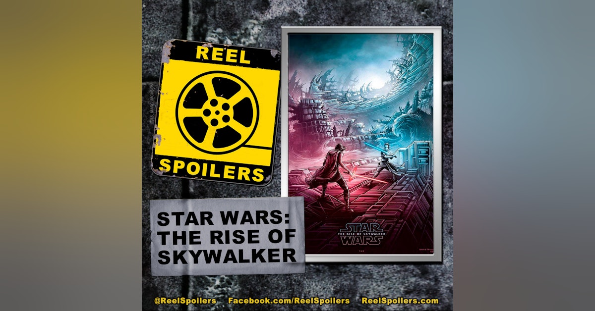 STAR WARS: THE RISE OF SKYWALKER Starring Daisy Ridley, Adam Driver, Anthony Daniels