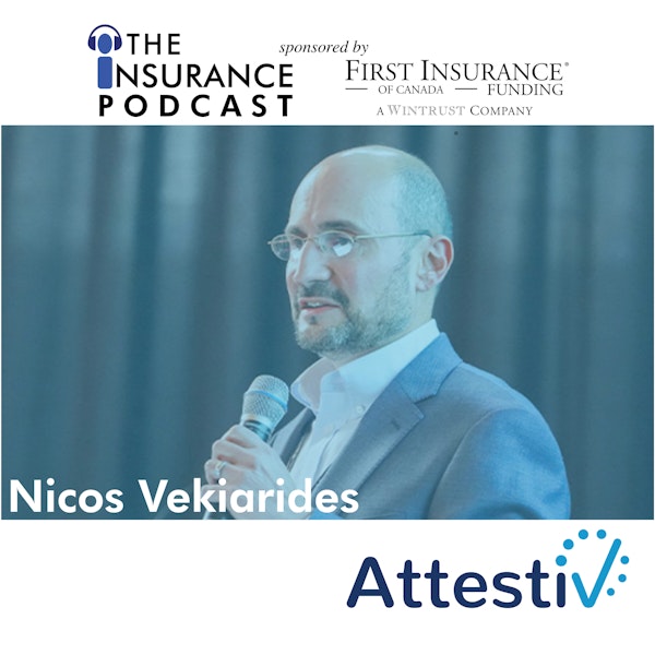 Nicos Vekairides CEO of Attestiv: Digital Authenticity for Insurance Image