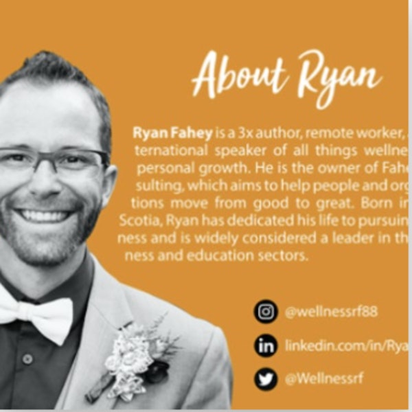 Ryan Fahey- 3X Auhtor, Speaker and Entrepreneur Image