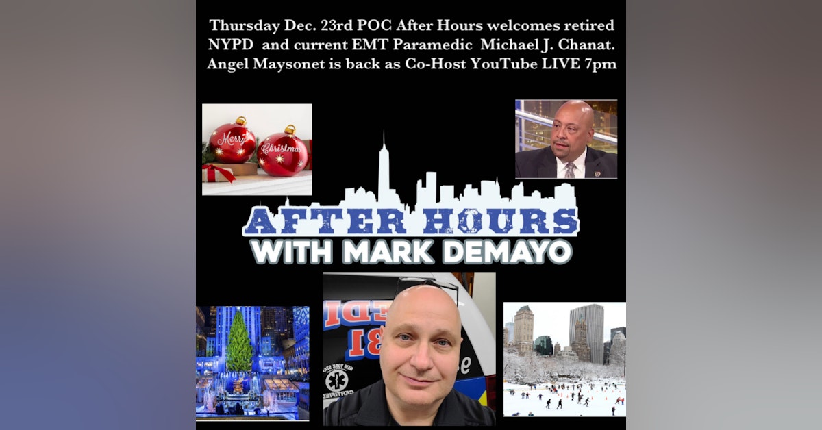 POC After Hours welcomes retired NYPD Police Officer and current Rockland County EMT Michal Chanat