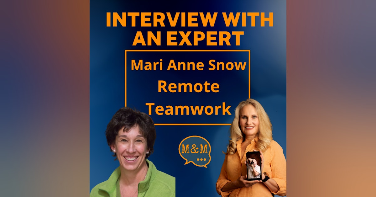 Leadership and Remote Teamwork with Mari Anne Snow of Remote Nation Institute