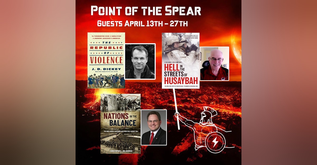 April Guests Coming to Point of the Spear