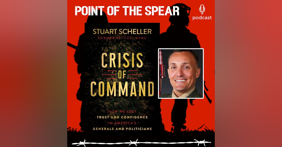 Author, USMC Lt. Colonel Stuart Scheller, Crisis of Command