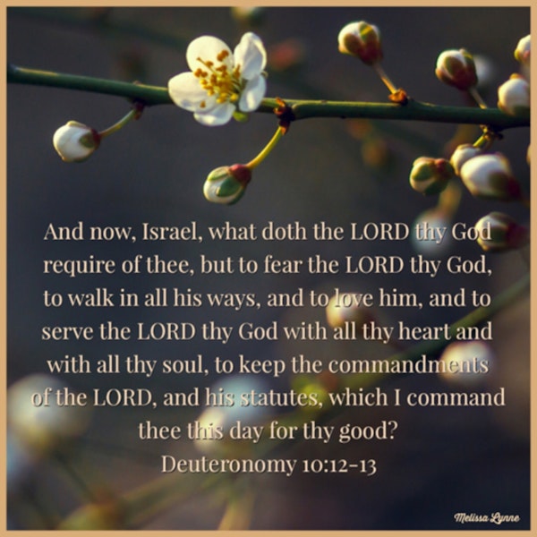March 28, 2022 - And Now, O Israel, What Doth the LORD Thy God Require of Thee? Image