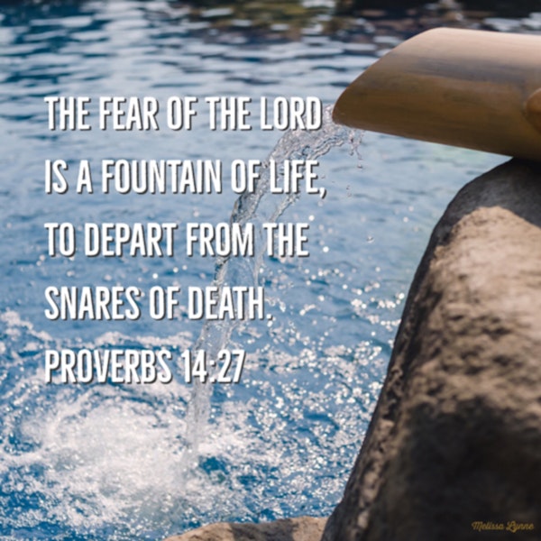 May 6, 2022 - The Fear of the Lord is a Fountain of Life Image
