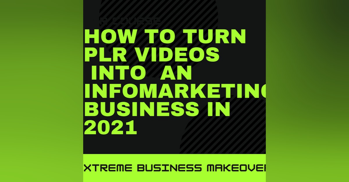 How To Turn Your PLR Into An Infomarketing Business