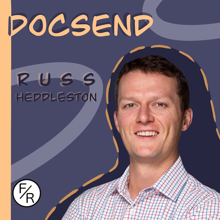 Episode image for DocSend - how increasing prices increased conversions. By Russ Heddleston.
