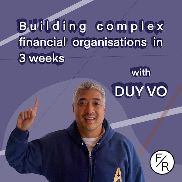 Build a financial organization in 3 weeks. By Duy Vo at Productfy Image