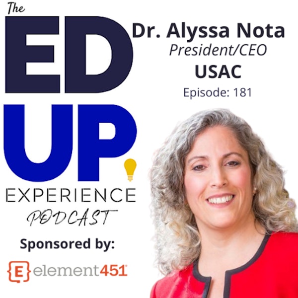 181: Study Abroad - with Dr. Alyssa Nota, President/CEO, USAC Image