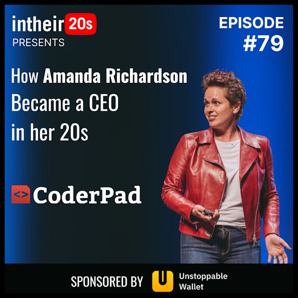 #79 - Amanda Richardson - CEO of CoderPad Image