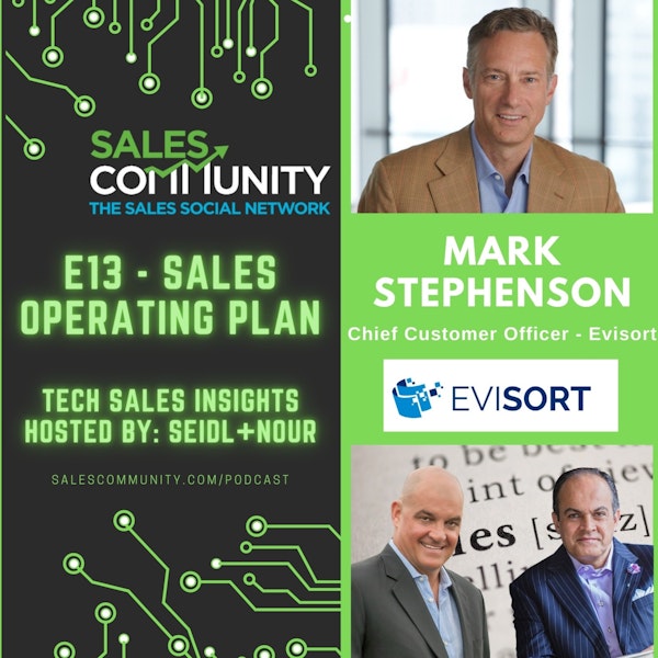 E13 - Sales Operating Plan with Mark Stephenson, Evisort Image