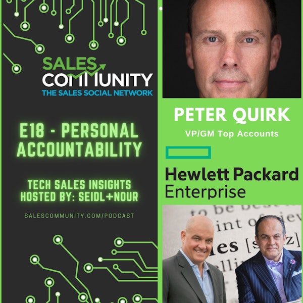 E18 - Personal Accountability with Peter Quirk, HPE Image
