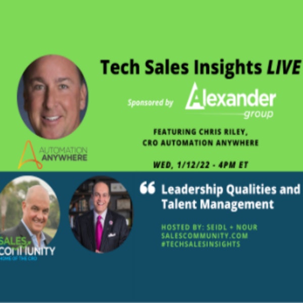 E60 - Leadership Qualities and Talent Management with Chris Riley, Automation Anywhere Image