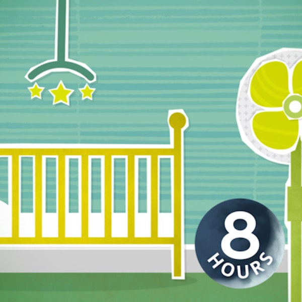 Put Baby to Sleep with Fan Sound White Noise | Soothe Crying, Colicky Infant | 8 Hours Image