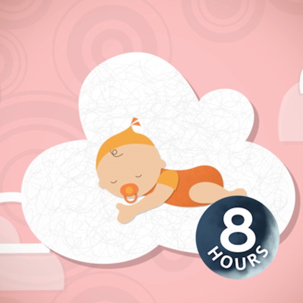 Sleep Sounds for Baby White Noise 8 Hours | Soothe Colic, Crying, Calm Infant Image