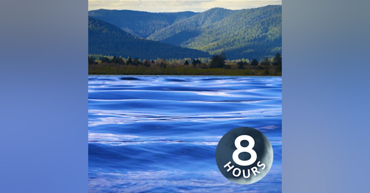 Water Sounds for Anxiety Relief, Stress Management or Focus | 8 Hours of Waves Lapping