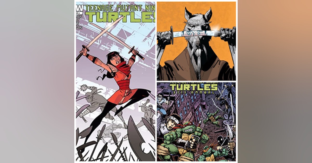 TMNT IDW series Issues #13 and #14 and Annual