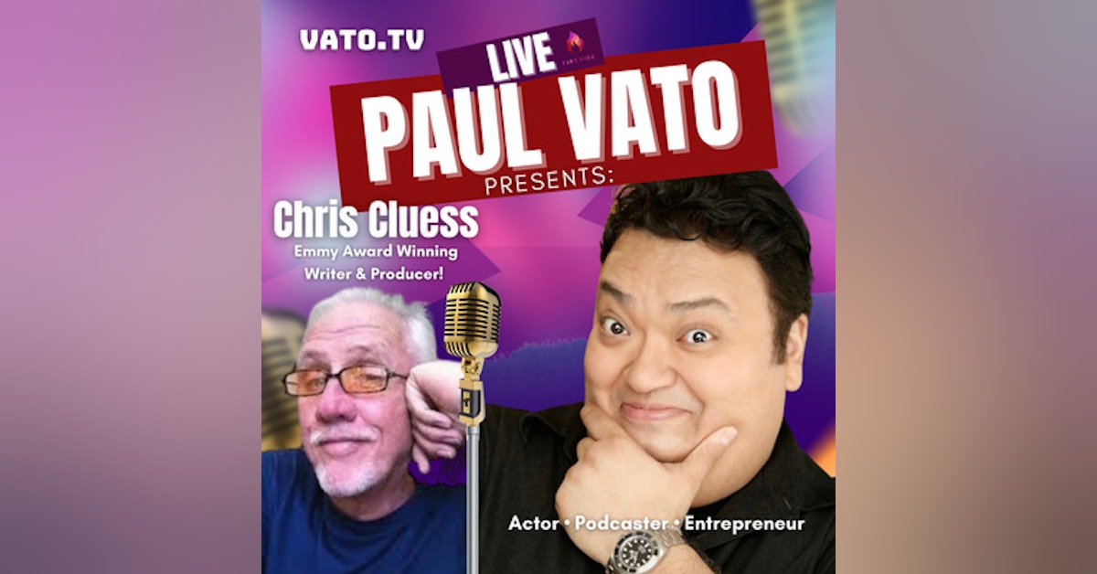 Chris Cluess. A Chance Encounter W/ Dan Aykroyd Changed This Emmy Award Winning Comedy Writer's Life Forever!