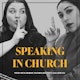 Speaking In Church with Spencer Rose Taylor & Josephine Jael Jimenez Album Art