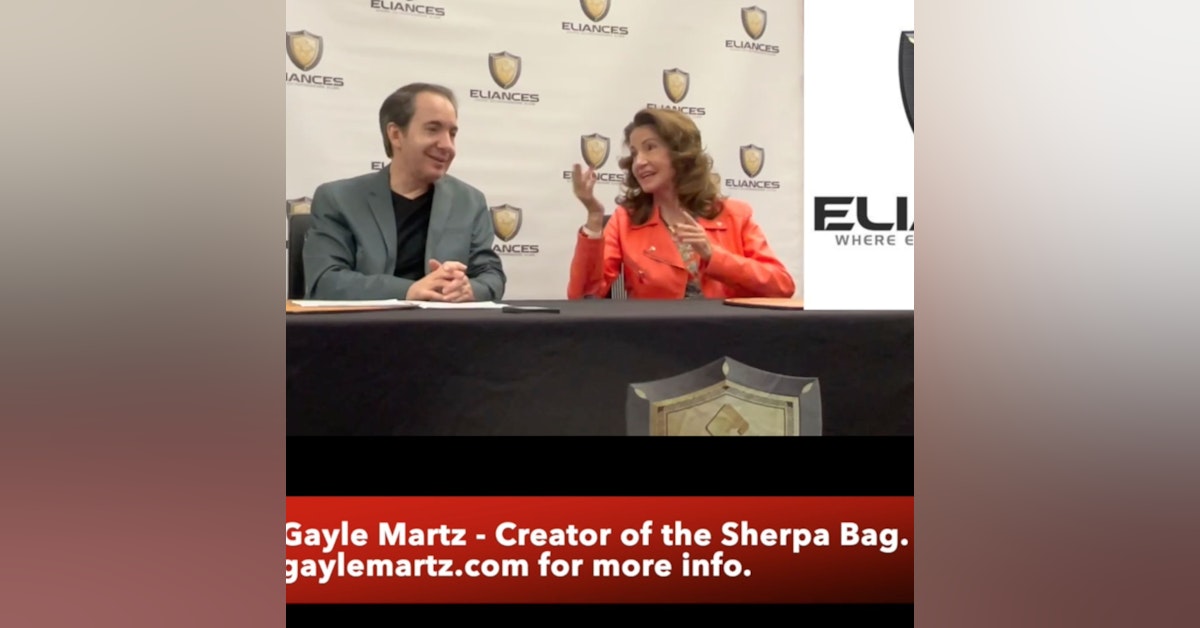 GRANDtable Exclusive Gayle Martz Founder Sherpa Bag and Sherpa Trading Company