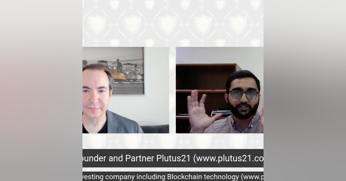 Hamiz Awan Founder Partner Plutus21 strategic investing in Blockchain technology