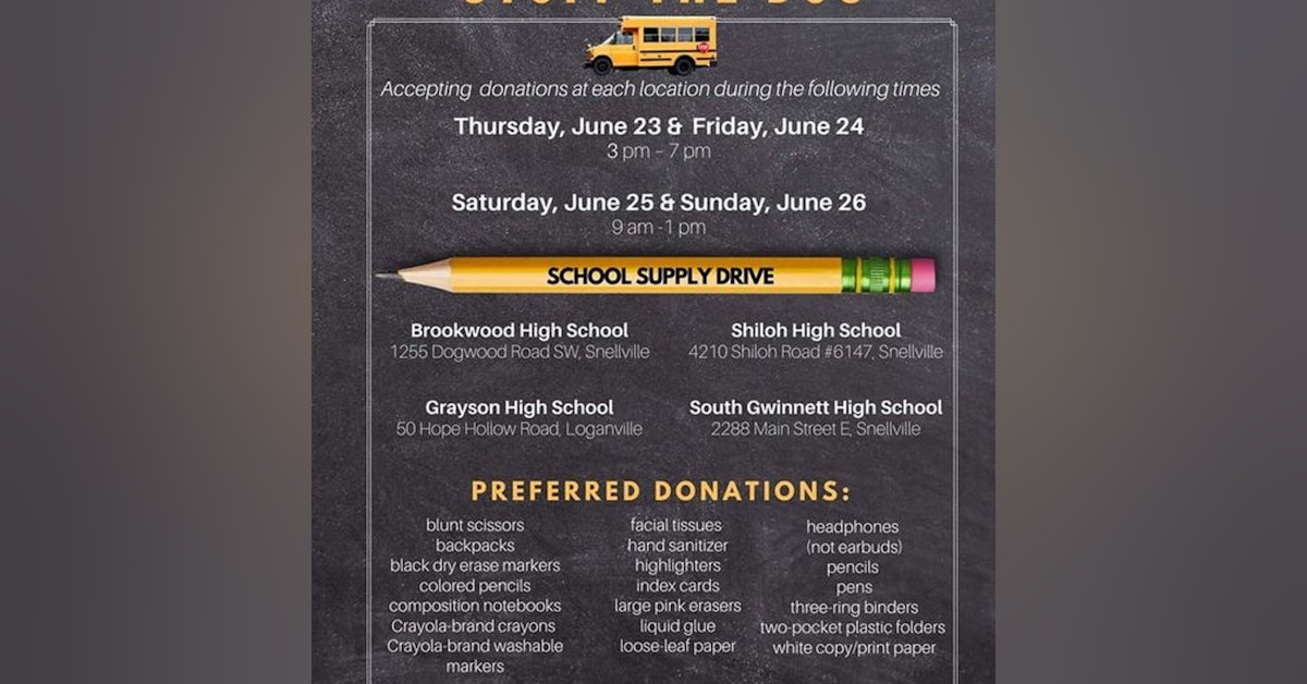 Stuff The Bus Is Happening This Weekend