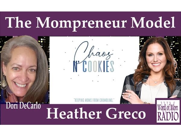 Chaos N' Cookies Founder Heather Greco on The Mompreneur Model on WoMRadio Image