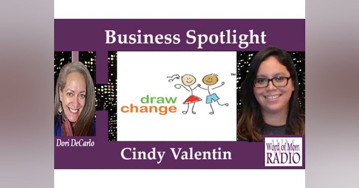 Cindy Valentin Shares drawchange.org in the Business Spotlight on WoMRadio