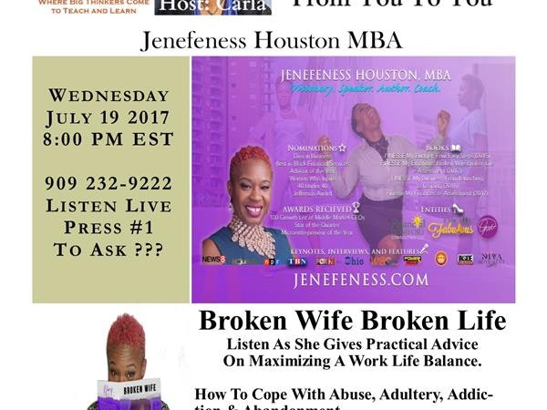 J. Houston - Broken Wife Broken Life: Discipline, Obedience & Forgiveness Image