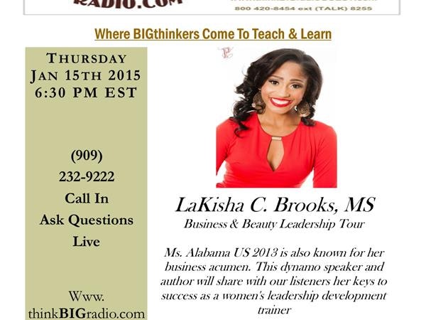 LaKisha C. Brooks MS: Atlanta GA - Women's Leadership Development Trainer Image