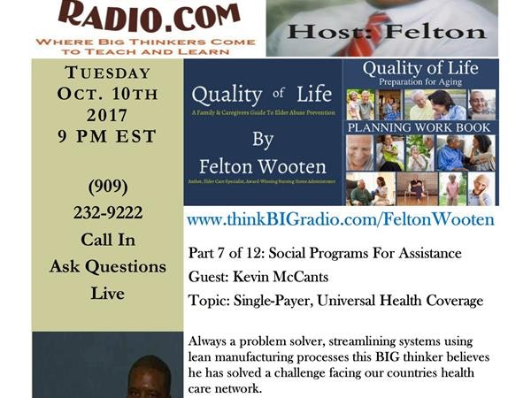 Aging Gracefully Elder Care Series - Guest Kevin McCants: Health Care Image