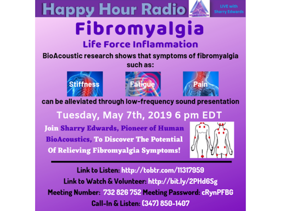 HAPPY HOUR- Fibromyalgia- Life Force Inflammation