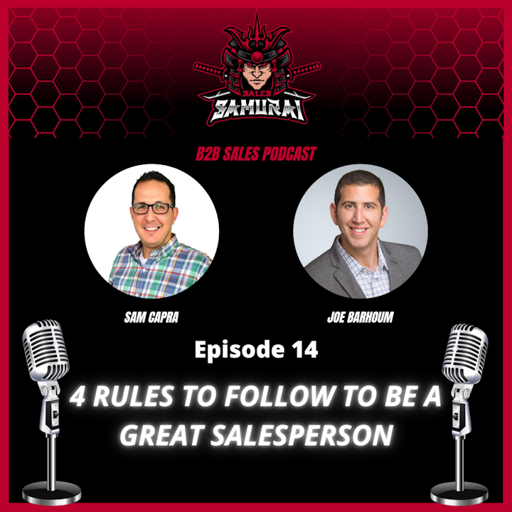 4 Rules to Follow to Be a Great Salesperson