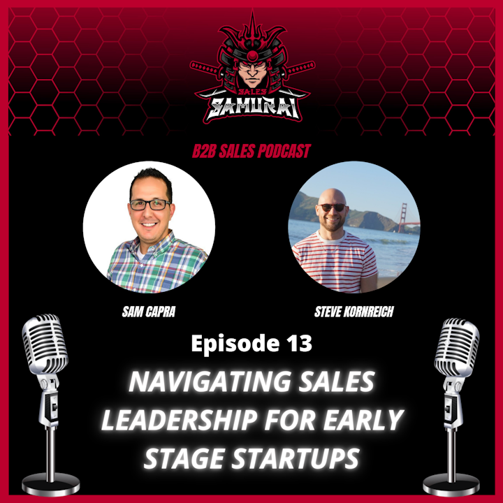Navigating Sales Leadership for Early Stage Startups