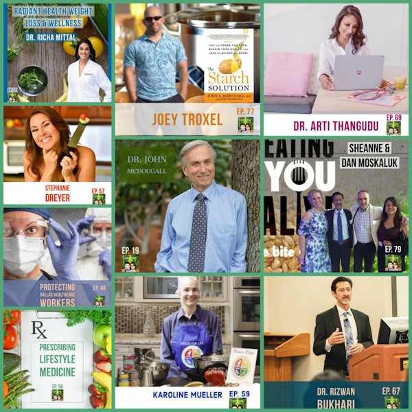 90: Top 10 Podcast Episodes of 2020 | Plant Based DFW Image