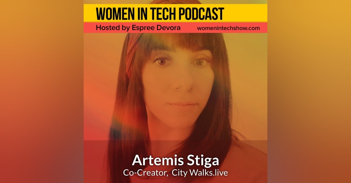 Artemis Stiga of City Walks.live: Women In Tech Athens