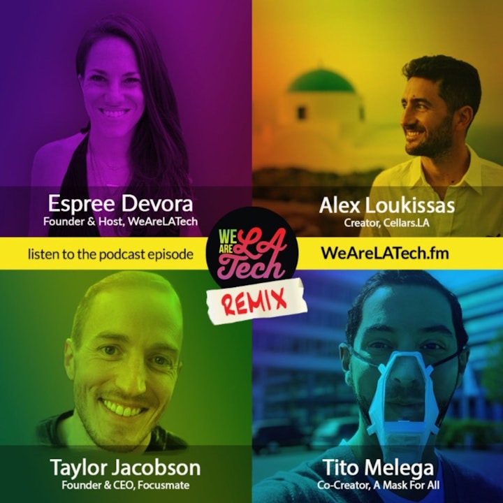 Remix: Tito Melega, Alex Loukissas, and Taylor Jacobson: WeAreLATech Startup Spotlight