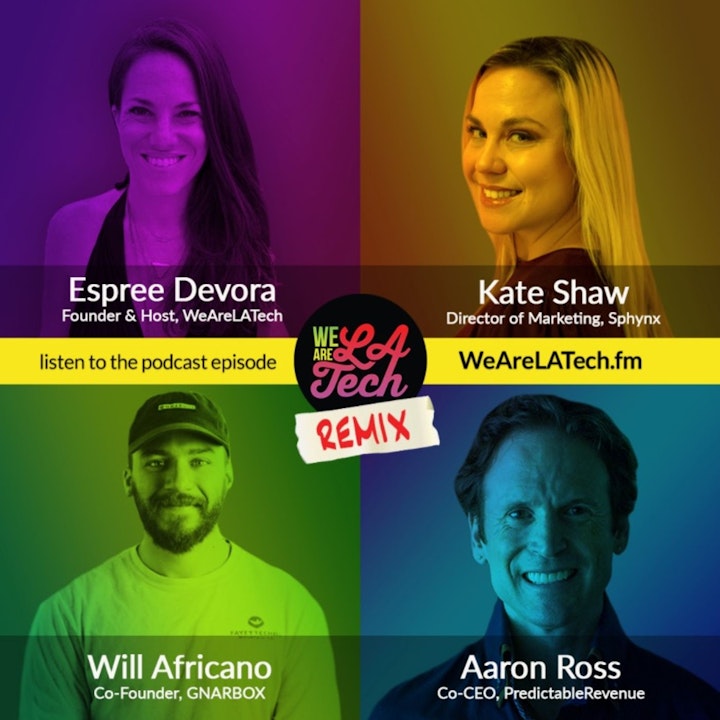 Remix: Aaron Ross, Will Africano, and Kate Shaw: WeAreLATech Startup Spotlight