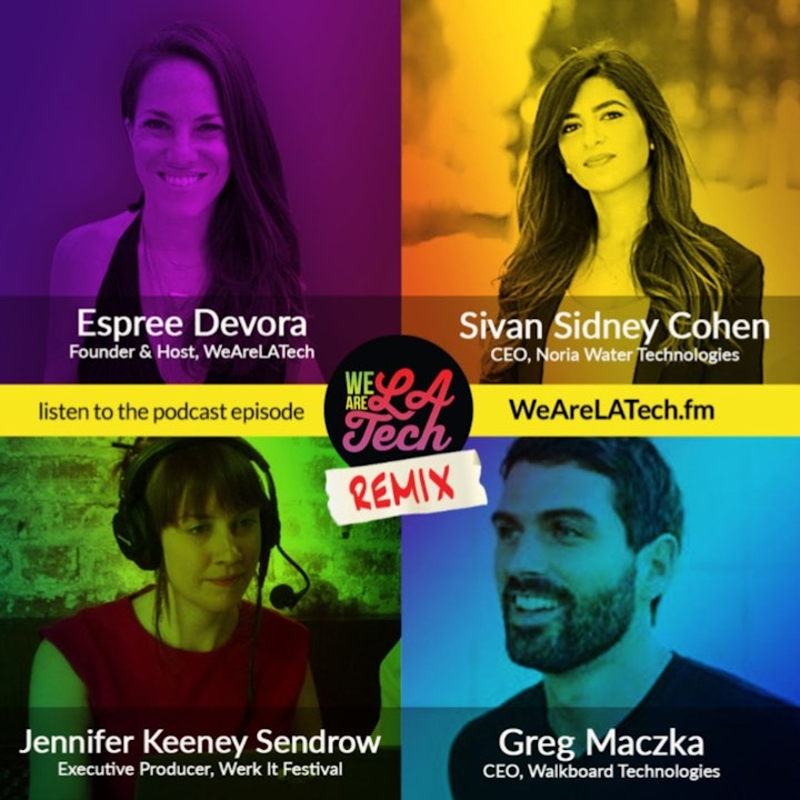 Remix: Greg Maczka, Sivan Sidney Cohen, and Jennifer Keeney Sendrow: WeAreLATech Startup Spotlight