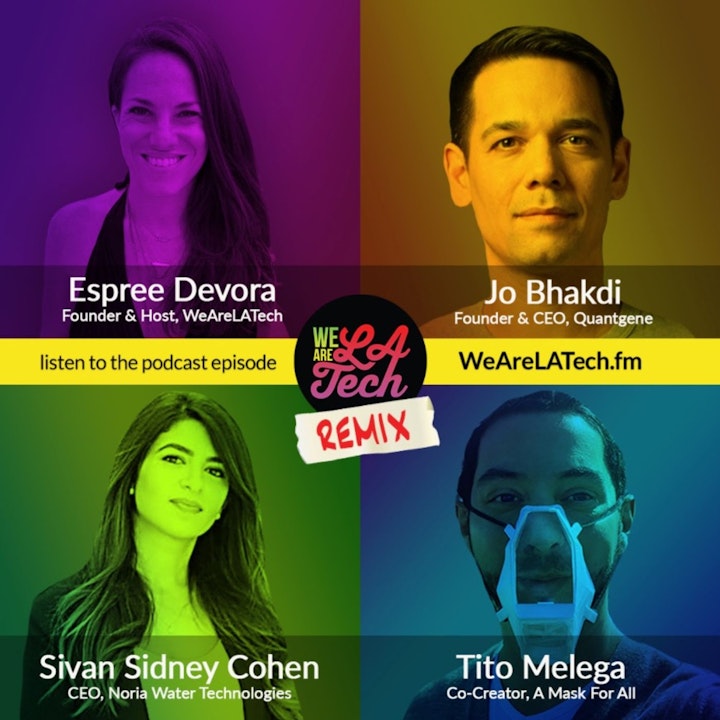 Remix: Tito Melega, Jo Bhakdi, and Sivan Sidney Cohen: WeAreLATech Startup Spotlight