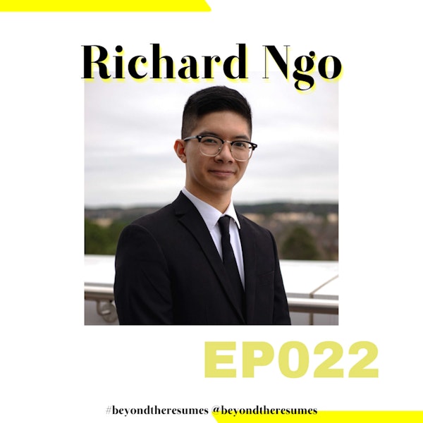 022 // "Online job applications are worthless" with Richard Ngo
