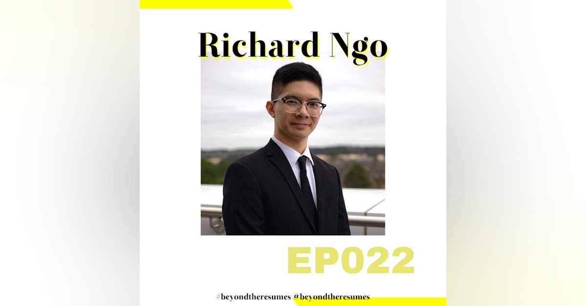 022 // "Online job applications are worthless" with Richard Ngo