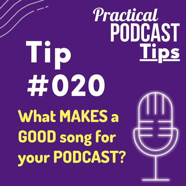 What MAKES a GOOD song for your PODCAST? Image