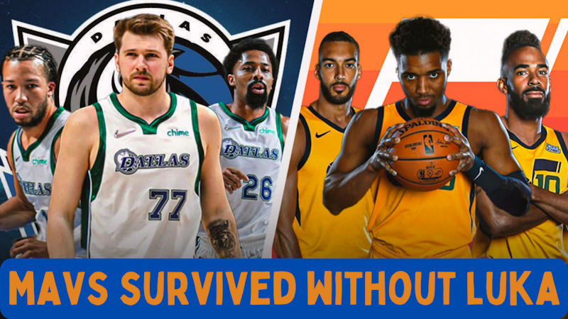 Episode image for NBA Playoffs - Mavs Survive 2 Games vs Jazz Without Luka