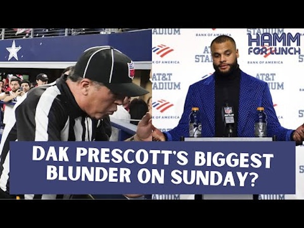 This Was Dak Prescott's Biggest Blunder On Sunday