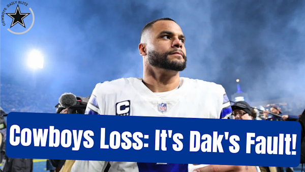#Cowboys Lose To #Raiders 36-33 in OT | It's Dak's Fault!